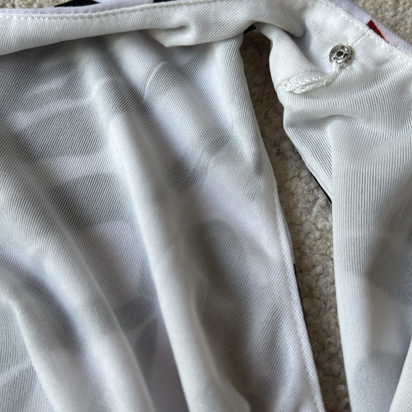 Jones Studio Floral Sleeveless Dress - Black, White, and Maroon - Picture 14 of 14